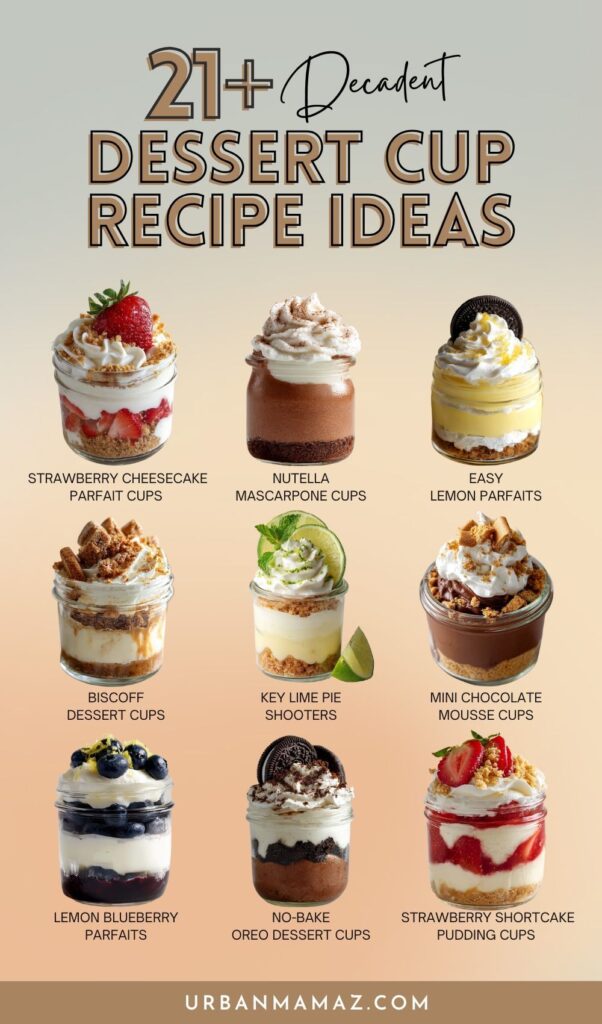 dessert in cups ideas