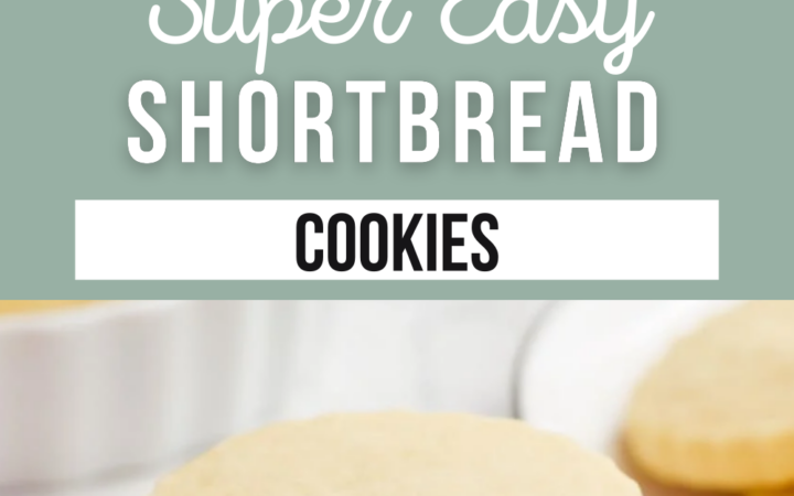 buttery shortbread cookies recipe