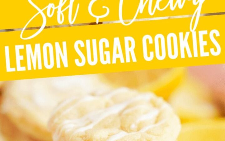 chewy lemon cookies