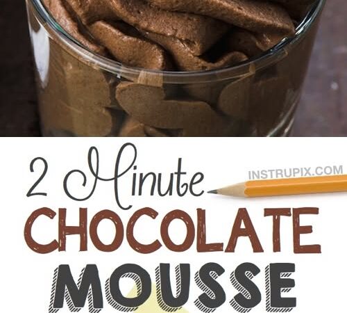 easy chocolate mousse recipe