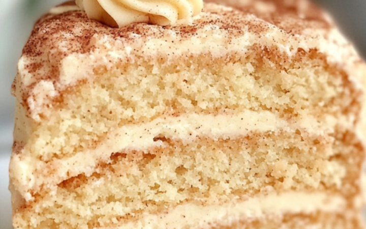 snickerdoodle cake recipe