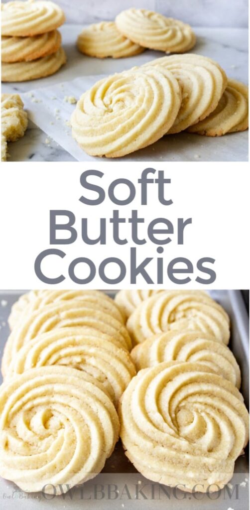 how to make piped butter cookies