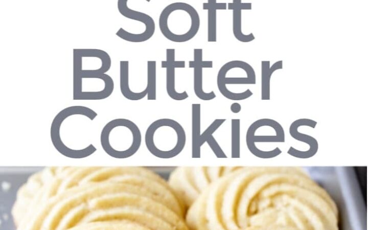 how to make piped butter cookies