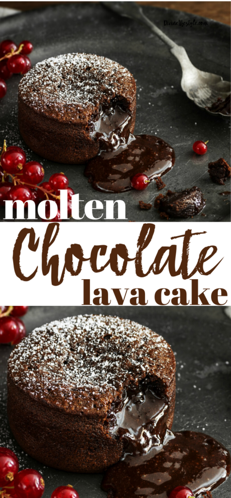 molten chocolate lava cake