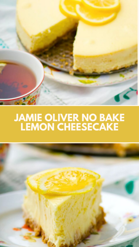 jamie oliver lemon cheesecake