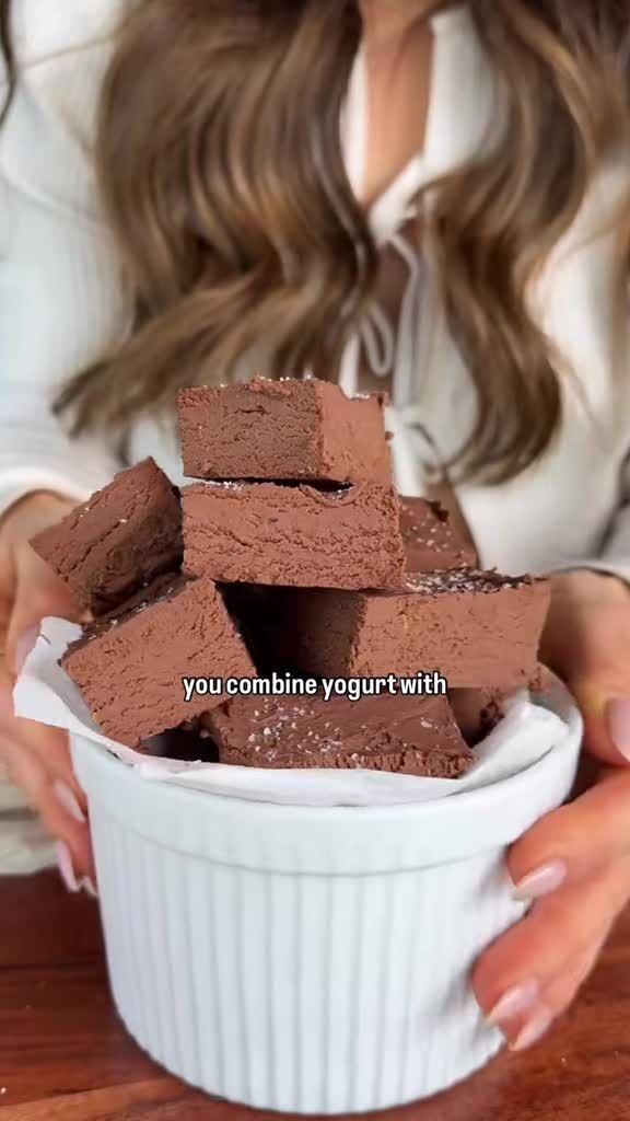 greek yogurt fudge