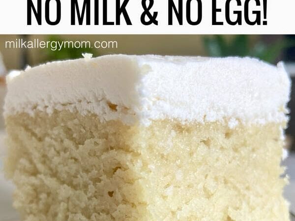 egg free dairy free nut free cake