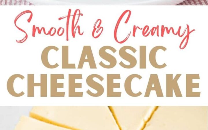 easy homemade cheesecake recipe