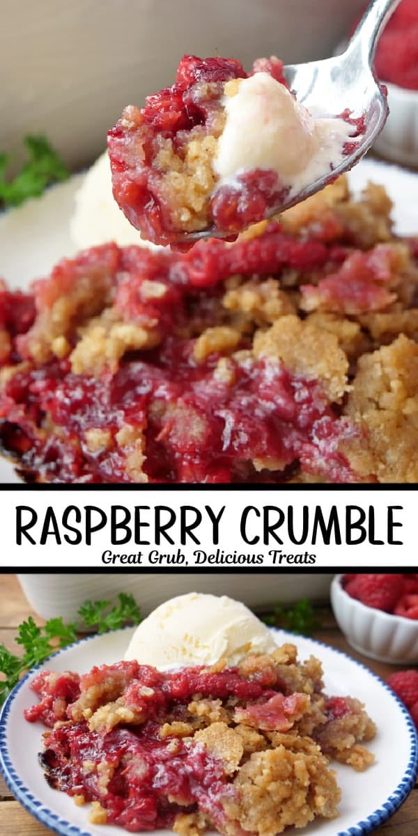 Fresh Raspberry Crisp