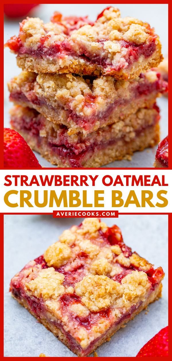 Strawberry Oat Breakfast Bake