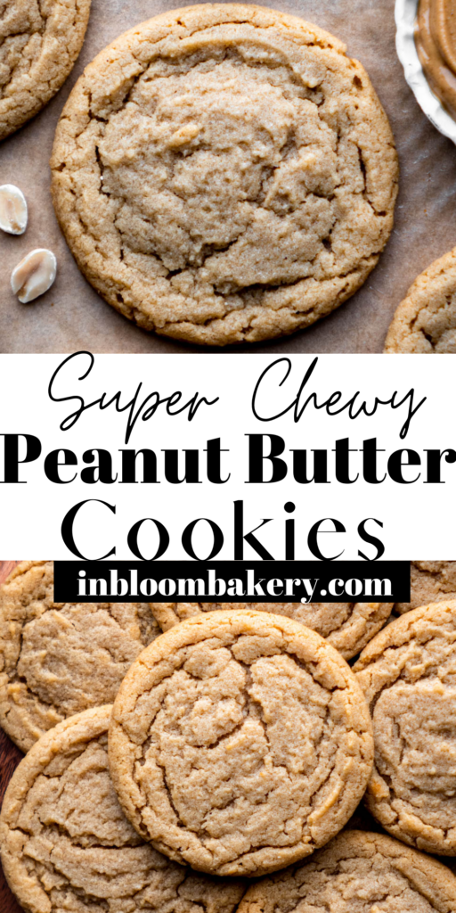chewy peanut butter cookies recipe