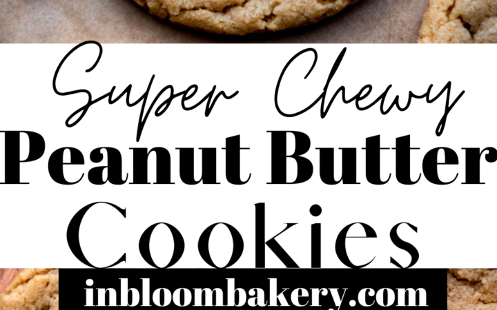 chewy peanut butter cookies recipe
