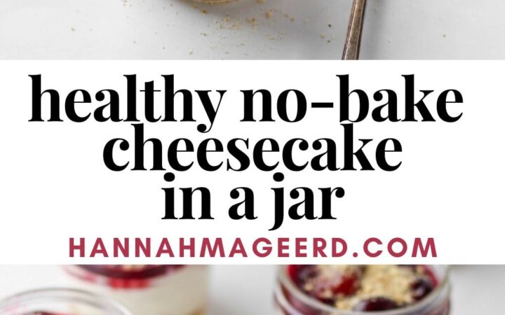 healthy jar desserts