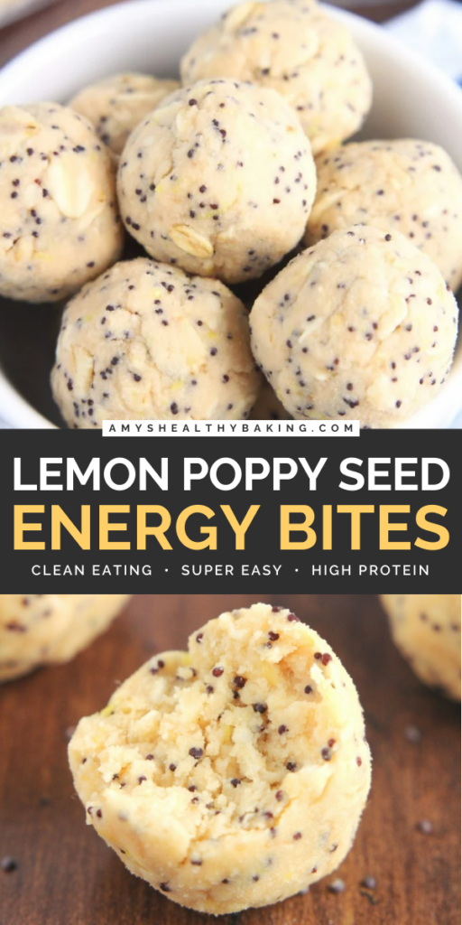 lemon poppyseed energy bites