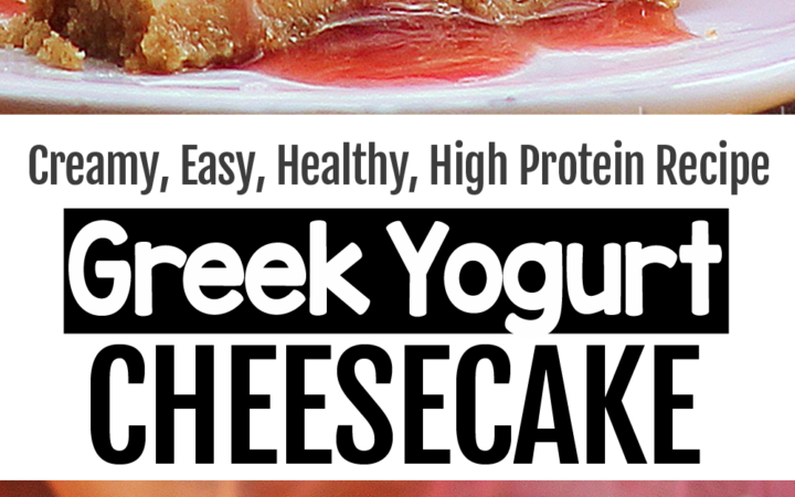 4 ingredient protein cheesecake