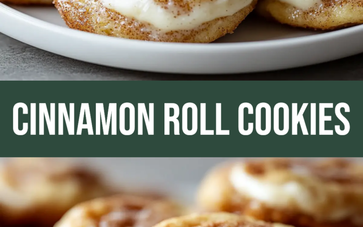 cinnamon roll cheesecake cookies