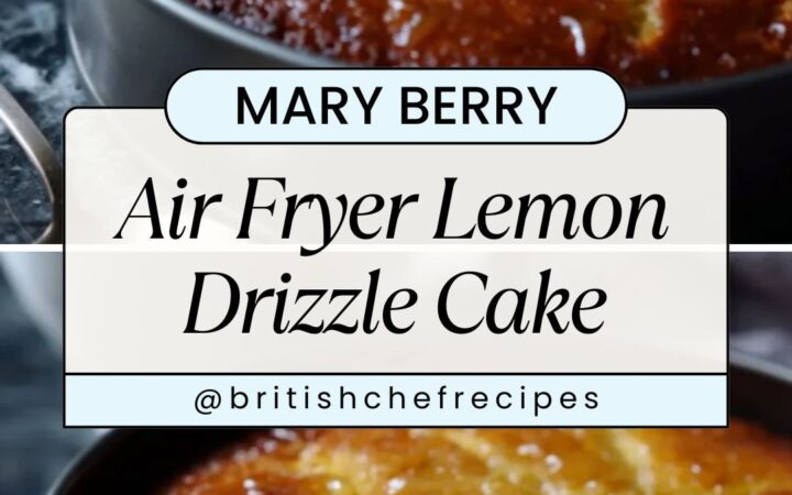 lemon cake air fryer