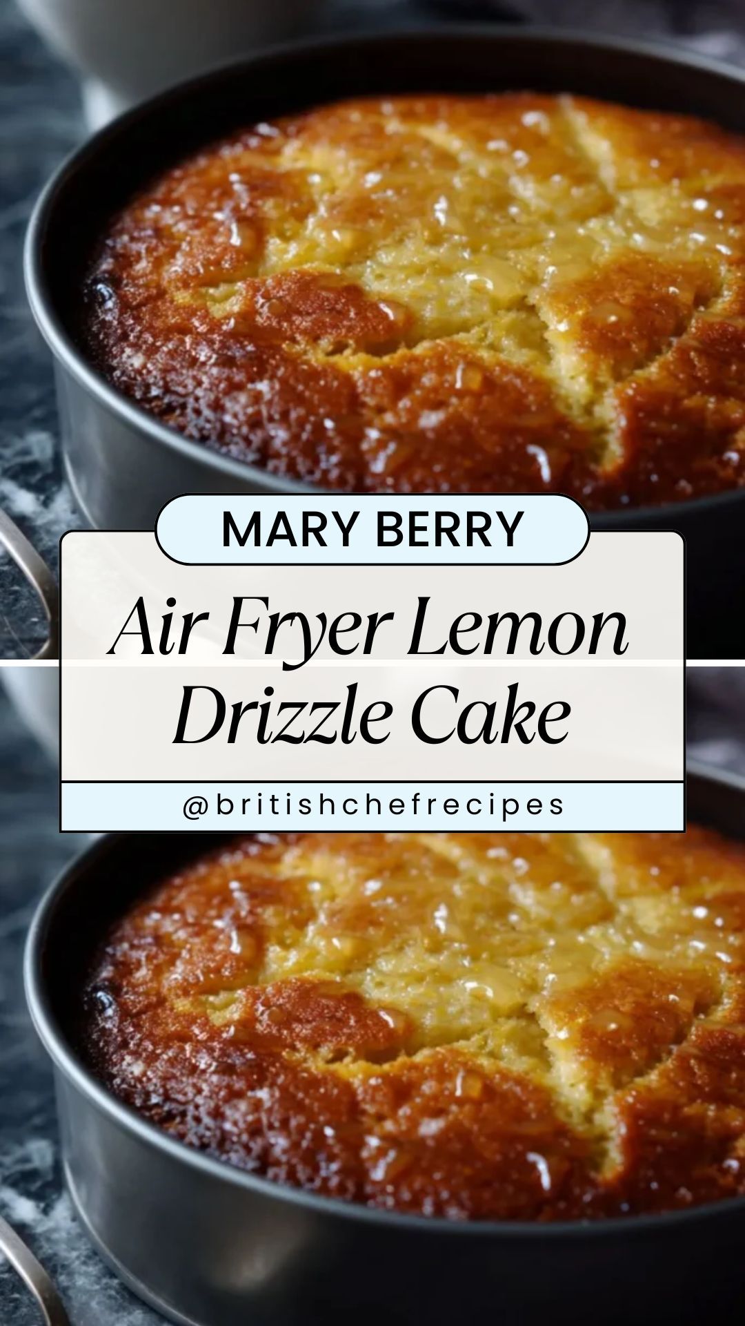 Lemon Cake Air Fryer
