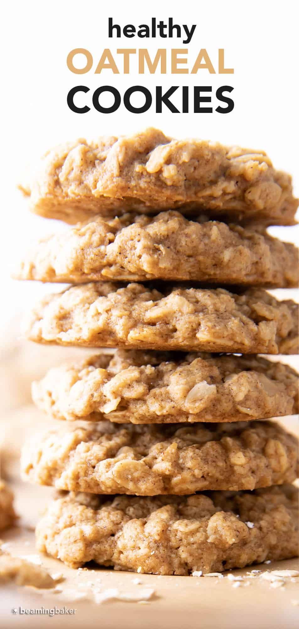 Raisin Bran Oatmeal Cookies