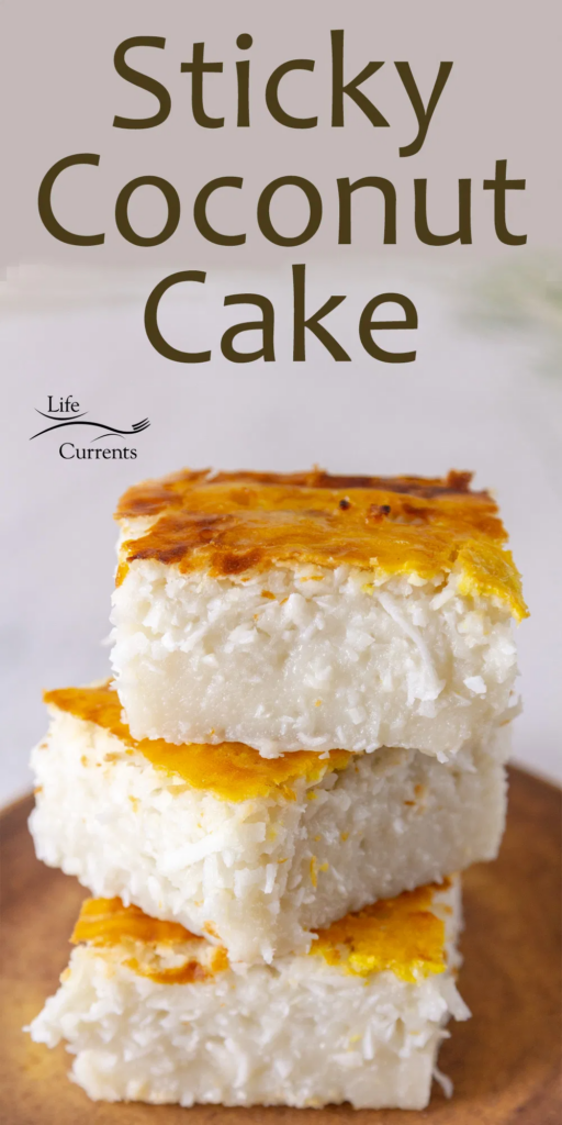 sticky coconut recipe