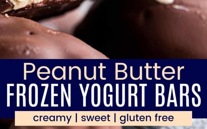 healthy peanut butter yogurt dessert