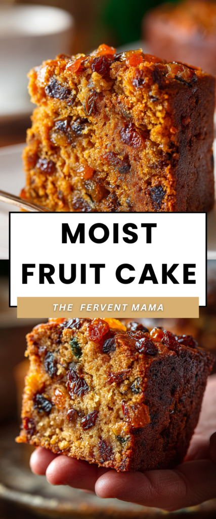 easy christmas fruit cake recipe