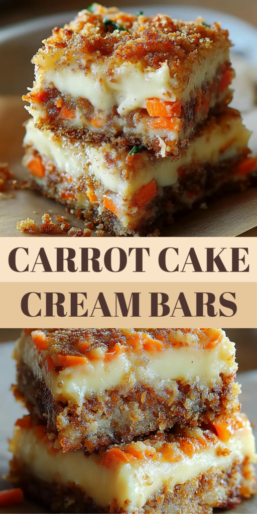 carrot cake bars