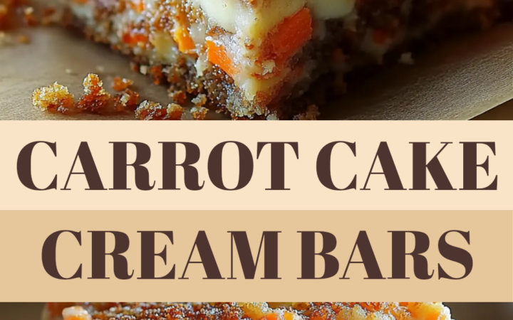 carrot cake bars