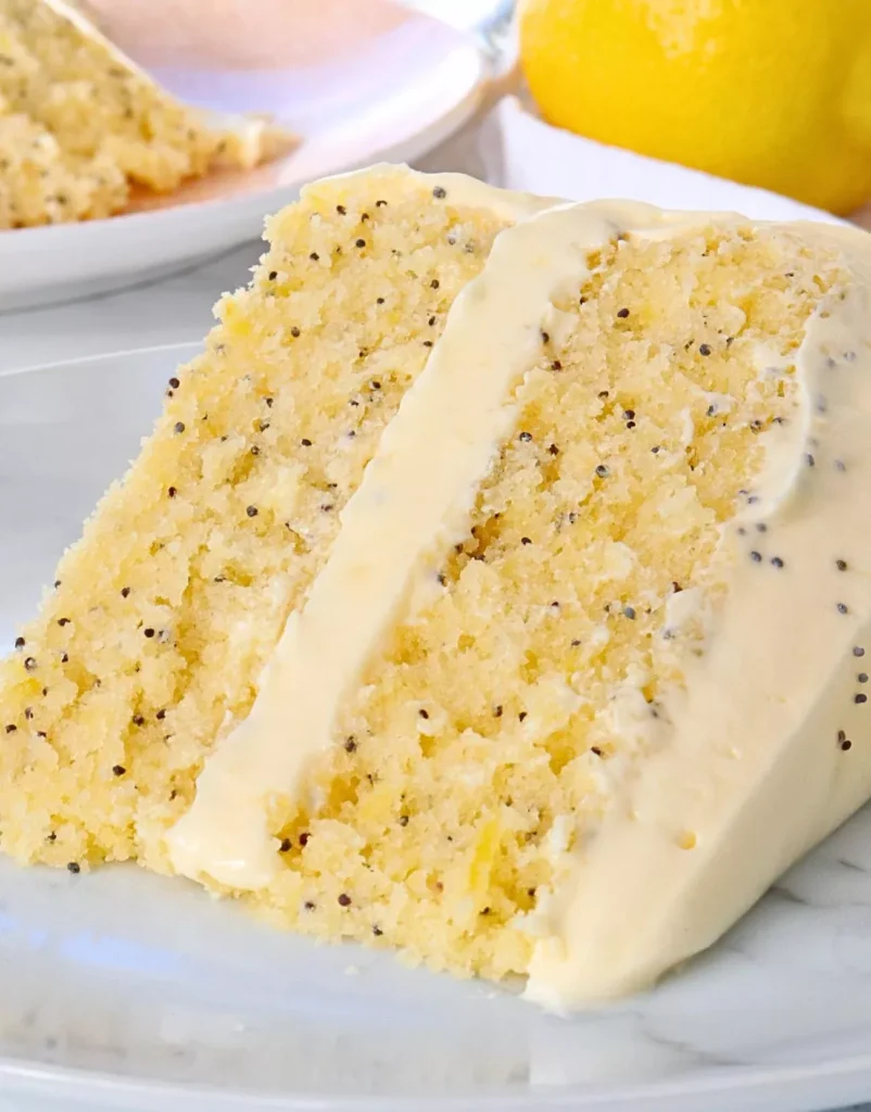 homemade poppyseed dessert