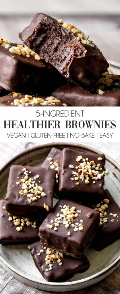 no-bake vegan cosmic brownies