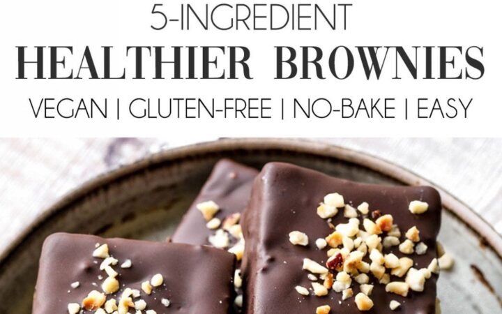 no-bake vegan cosmic brownies